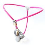 Metal Penis Sleeve Cock Cage Stainless Steel Silicone Male Chastity Belt Sex Toys For Men Strapon Panties Device - 3