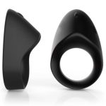 Silicone Vibrating Penis Cock Ring Sex-toys For Men Couple Rechargeable - 4