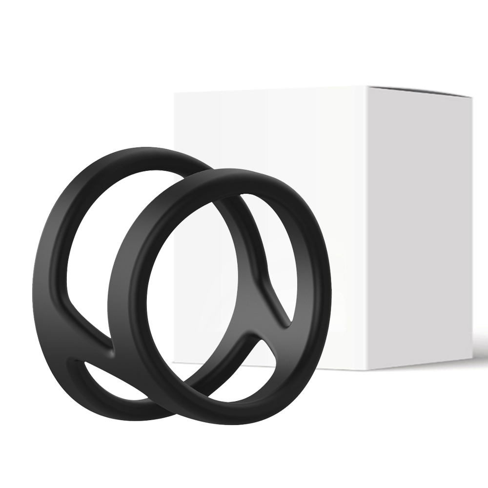 Silicone Male Enhancement Ring Comfortable Durable Adult Sex Toy For Longer Performance Male Chastity Device - 10