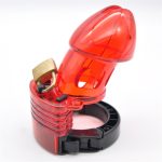 The Male Chastity Cock Cages Sex Toys For Men Penis Belt Lock With Four Rings Cage Gay Device - 2