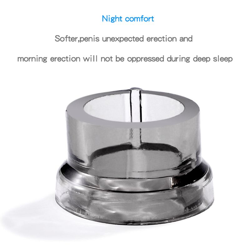 Mens Advanced Foreskin Resistance Ring Phimosis Treatment Prolonged Intimacy Time Durable Lock Penis Ring - 1