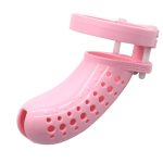 Frrk Male Plastic Chastity Sex Toys For Men Imprisoned Jj Lock Cage Porous Urethral Opening On The Head Adult Game - 4