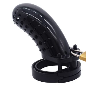 Frrk Male Plastic Chastity Sex Toys For Men Imprisoned Jj Lock Cage Porous Urethral Opening On The Head Adult Game