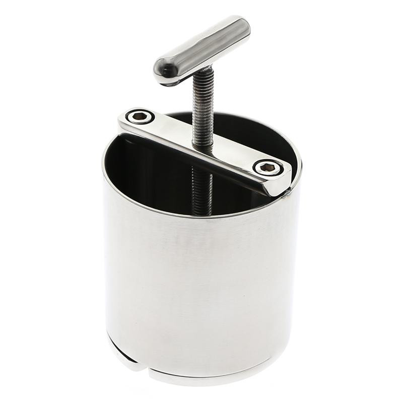 Stainless Steel Mens Bdsm Ball Squeezer Scrotum Pendant Testicle Stretching Device Slave Sex Toy - 1