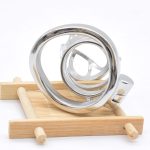 Nuun Stainless Steel Chastity Cage Metal Bondage Kinky Sex Toys For Men Prison Bird Cock-lock Sissy Bdsm Mainstream Product - 6