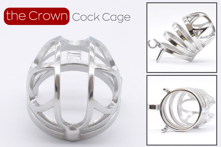 Nuun Stainless Steel Chastity Cage Mens Bdsm Bondage Toy Kinky Prison Bird Cocklock Sissy Play Mainstream Product - 2