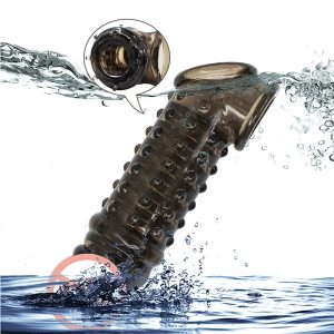 Soft Silicone Extender Condom Men Cock Sleeve Ring On Penis Reusable Condoms Pines Sex Studded Enlargement Toys For