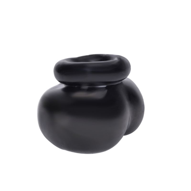 1pc Male Enhancer Cock Ring Soft Scrotum Sleeve Time Delay Sex Toy 7x5x6cm For Men - 7