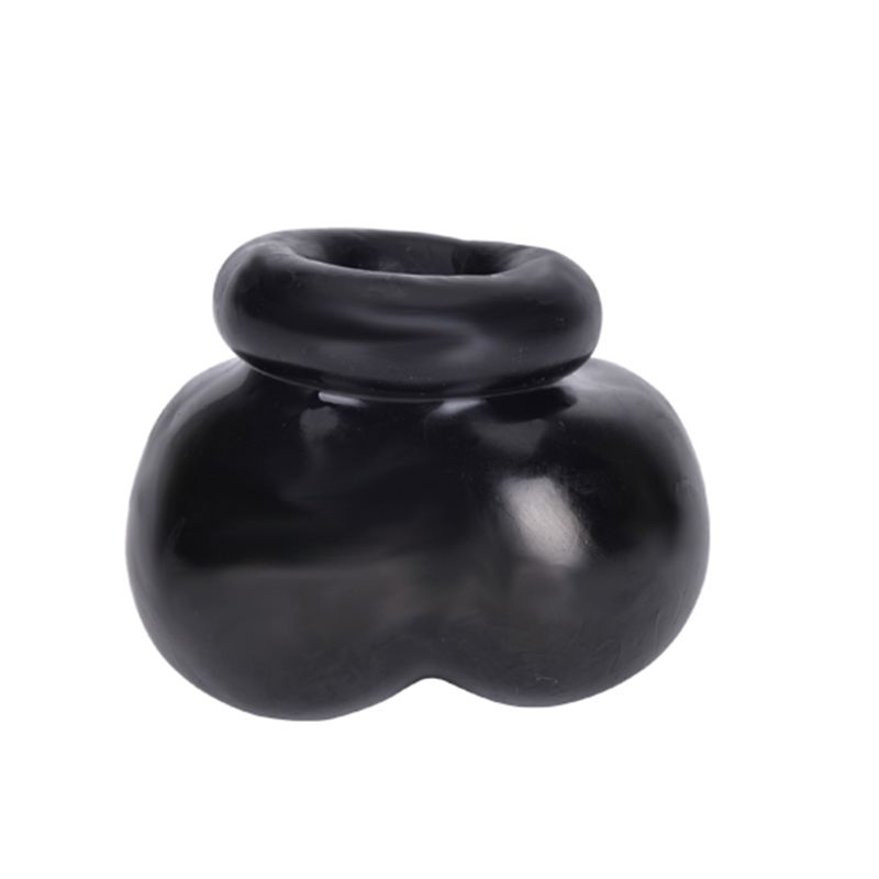 1pc Male Enhancer Cock Ring Soft Scrotum Sleeve Time Delay Sex Toy 7x5x6cm For Men - 3