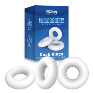 Penis Ring Silicone Stretchy Transparent Erection Enhancing Delay Ejaculation Cock Classic Adult Sex Toys For Men