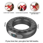 Penis Ring Vibrator Wireless Remote Lock Strap-on Delay Ejaculation Male Sex Toys Masturbator For Wan - 2