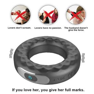 Penis Ring Vibrator Wireless Remote Lock Strap-on Delay Ejaculation Male Sex Toys Masturbator For Wan - 2