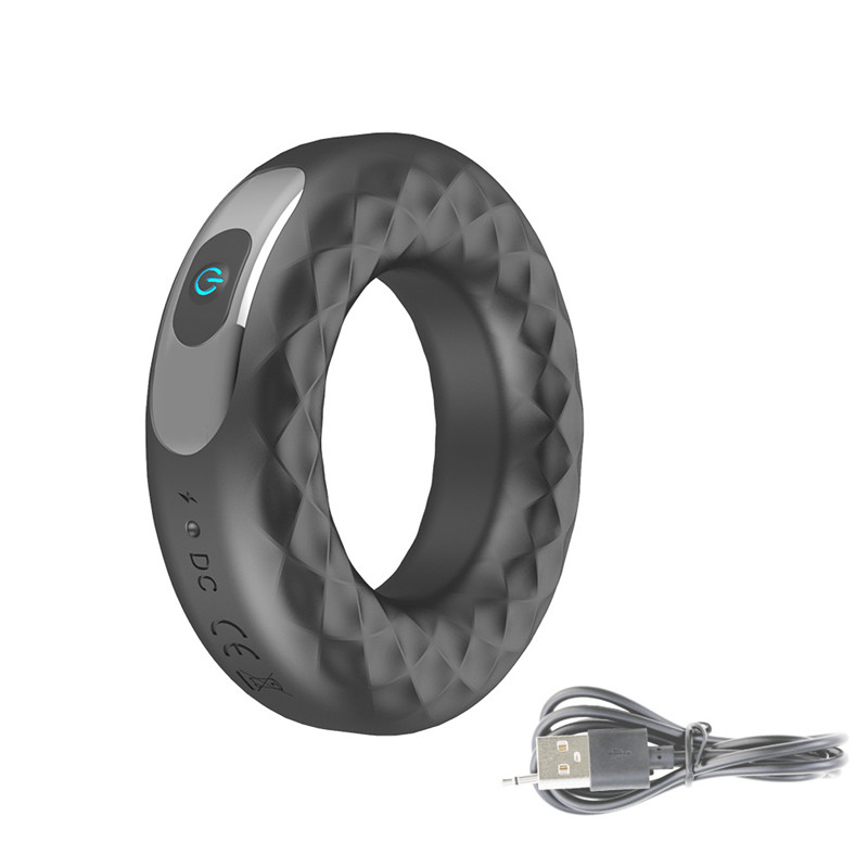 Wireless Remote Control Vibrating Penis Ring Male Sex Toy Strapon Masturbator Delay Ejaculation Enhancer For Men - 7