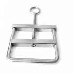Stainless Steel Scrotum Bondage Clamp Clip Ball Stretcher Metal Sex Toys For Men Gay Testicles Cbt Torture Erotic Cock Ring - 5