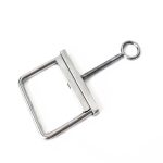 Stainless Steel Scrotum Bondage Clamp Clip Ball Stretcher Metal Sex Toys For Men Gay Testicles Cbt Torture Erotic Cock Ring - 2