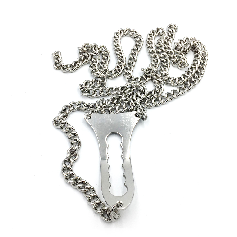Quality Adjustable Stainless Steel Female Chastity Belt Bdsm Adult Toy Intimate Games Underwear For Women - 12