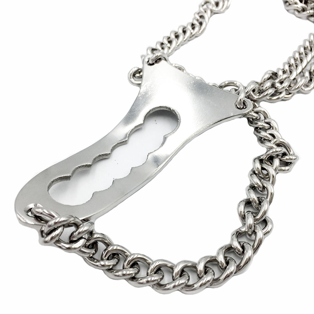 Quality Adjustable Stainless Steel Female Chastity Belt Bdsm Adult Toy Intimate Games Underwear For Women - 10