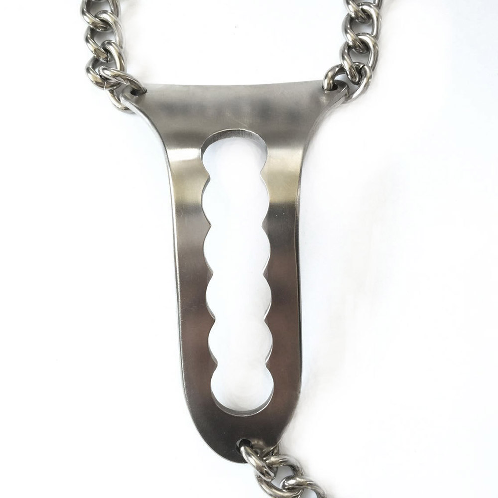 Quality Adjustable Stainless Steel Female Chastity Belt Bdsm Adult Toy Intimate Games Underwear For Women - 3
