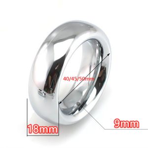 Cock Rings Metal Stainless Steel Penis Dick Ring Adult Games Fetish Sex Toys For Men Gay - 2