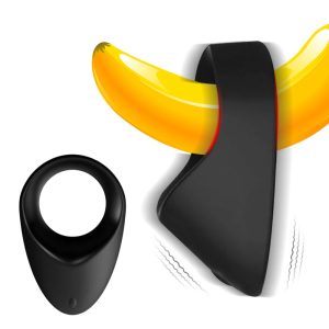 Penis Ring Vibrator 20 Speeds Vibrating Cock Delay Ejaculation Lasting Sex Toys For Men Usb Charging Male Chastity Device