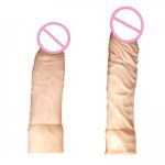 Sex Tools For Hot Penis Extension Reusable Condoms Enlargement Pro Extender Sleeve Sextoys Adults Men - 3