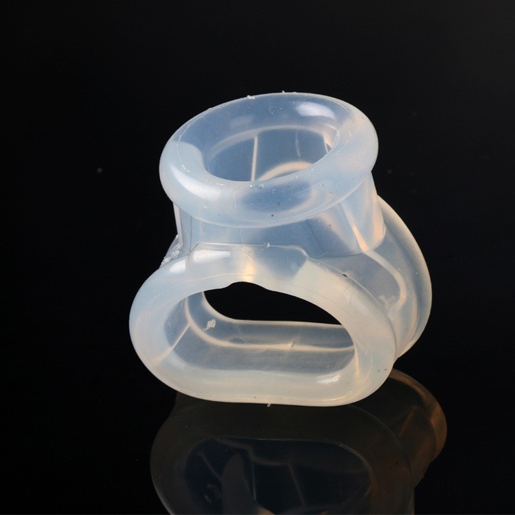 Silicone Penis Sleeve With Scrotum Bondage Ring Mens Erotic Sex Toy Prolonged Pleasure Enhancer - 8