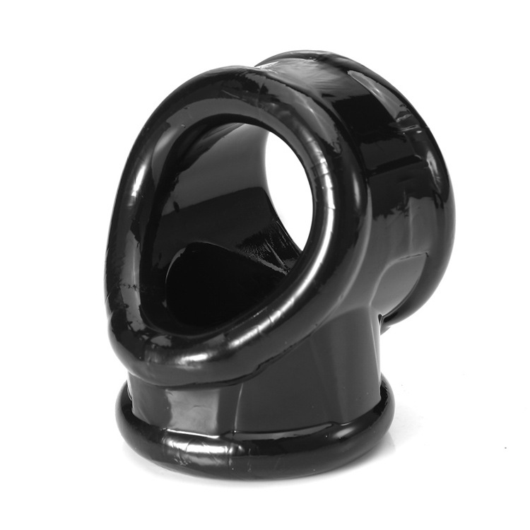Silicone Penis Sleeve With Scrotum Bondage Ring Mens Erotic Sex Toy Prolonged Pleasure Enhancer - 5