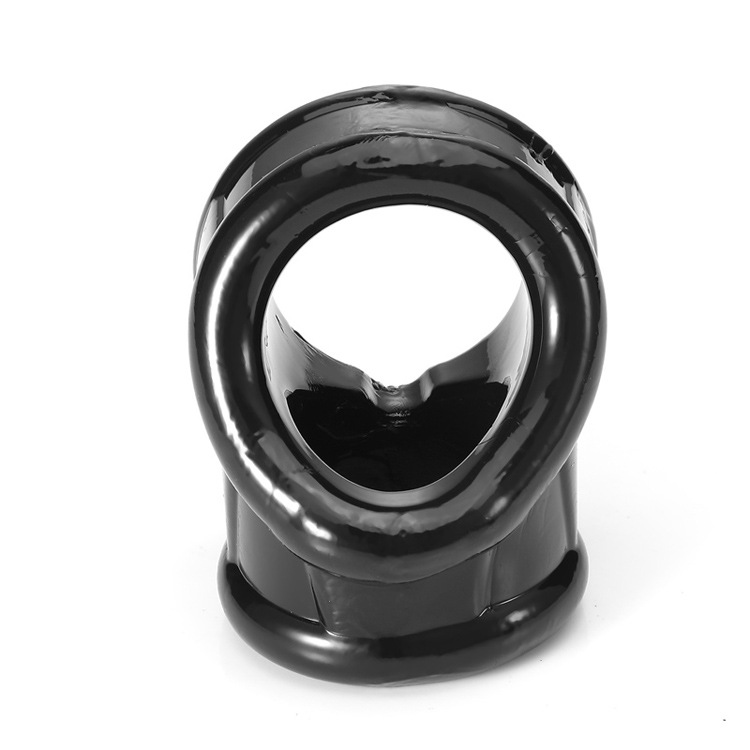 Silicone Penis Sleeve With Scrotum Bondage Ring Mens Erotic Sex Toy Prolonged Pleasure Enhancer - 4