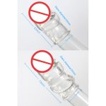 Zerosky Reusable Silicone Penis Enlargement Delay Sleeve Glans Exercise Delayed Ejaculation Time Adult Sex Toys For Ma - 4