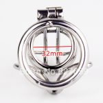 Design Stainless Steel Male Chastity Device Stealth Lock Cock Cage Penis Ring Sex Toys For Men Belt - 4