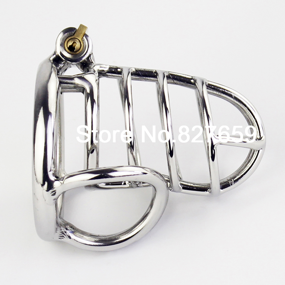 Stainless Steel Male Chastity Device Stealth Lock Penis Ring Durable Sex Toy For Men - 7