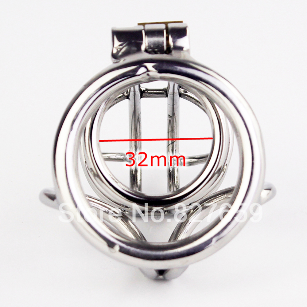 Stainless Steel Male Chastity Device Stealth Lock Penis Ring Durable Sex Toy For Men - 3