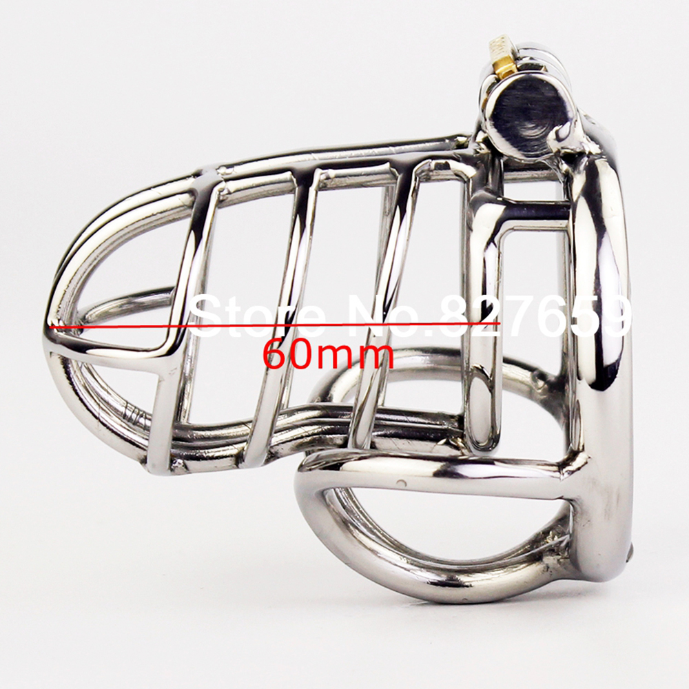 Stainless Steel Male Chastity Device Stealth Lock Penis Ring Durable Sex Toy For Men - 2