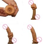 Fan Qie Mei Liquid Silicone Realistic Penis Extender Sleeve Sex Products Enlargement Condoms For Men Condom - 6
