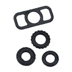 4 Pcs Set Elastic Penis Ring Sex Toys For Men Male Masturbator Cock Delay Ejaculation Dildo Extender Adult Product Shop - 6