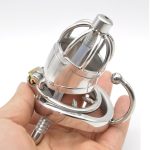 Chaste Bird Stainless Steel Male Chastity Small Cage With Base Arc Ring Devices C277 - 6