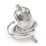Chaste Bird Stainless Steel Male Chastity Small Cage With Base Arc Ring Devices C277 - 5