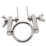 Stainless Steel Cock Ring With Urethral Plug Metal Lock Scrotum Chastity Cage Male Penis Device Sex Toys For Men Gay Delay - 5