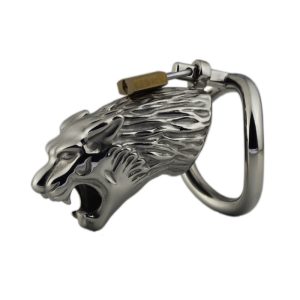 Stainless Steel Male Chastity Device Long-term Wear Penis Lock Restraint Cock Cage Sex Toys For Men