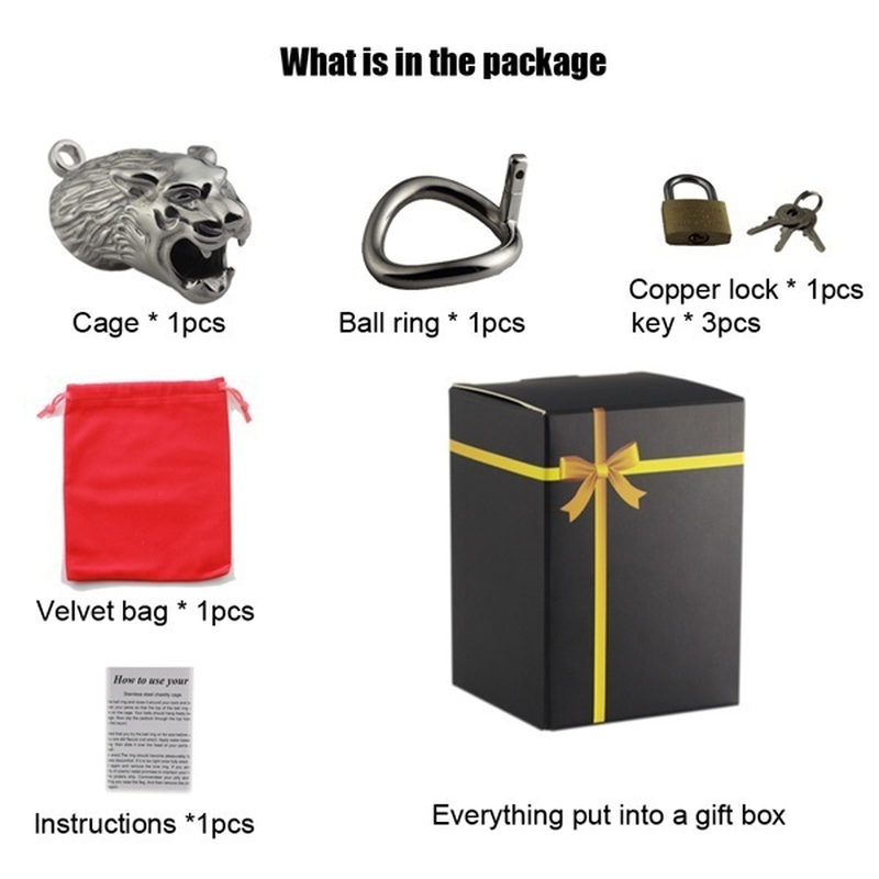 Stainless Steel Male Chastity Device Longterm Wearable Secure Penis Lock Cock Cage Erotic Adult Sex Toy For Men - 1