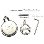 Super Small Stainless Steel Male Chastity Device Cock Cage With Anti-off Ring Catheter Penis Rings Bdsm Adult Sex Toys For Man - 5
