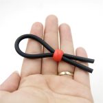 Dingye Silicone Penis Ring Adjustable Cock Erotic Toy Time Delay Sex Product For Man - 3