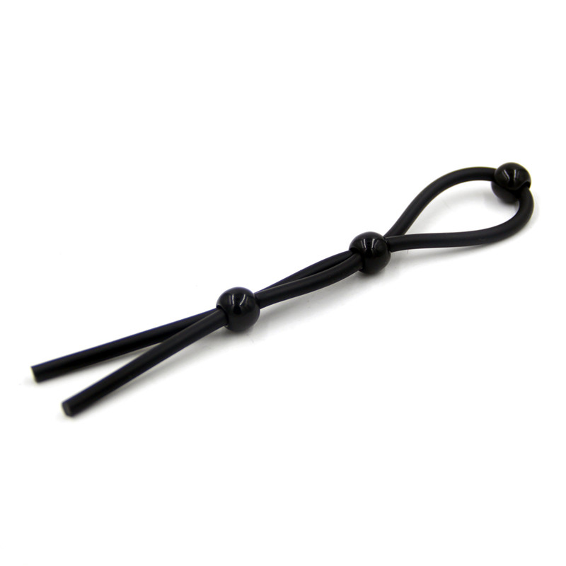 Dingye Silicone Adjustable Penis Ring Erotic Male Enhancer Toy Prolonged Pleasure Time Delay Accessory For Men - 8