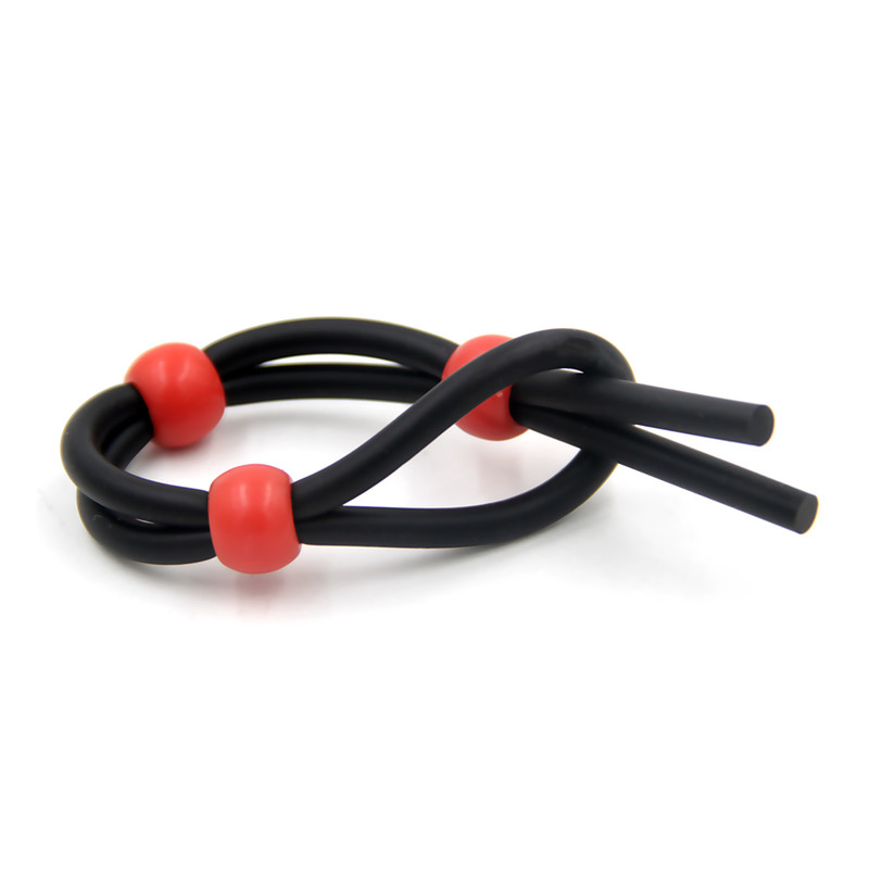 Dingye Silicone Adjustable Penis Ring Erotic Male Enhancer Toy Prolonged Pleasure Time Delay Accessory For Men - 4