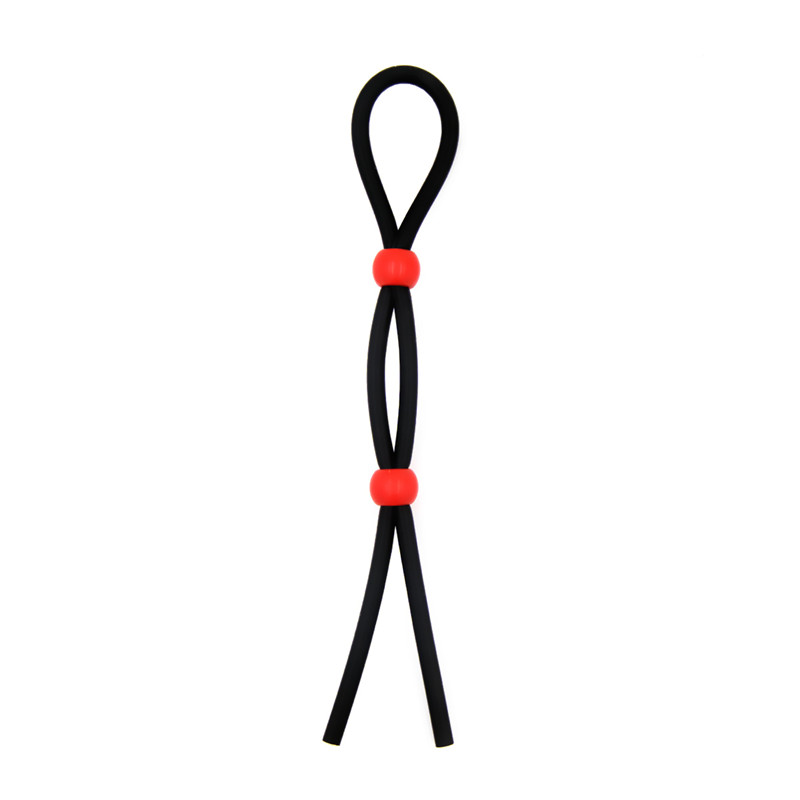 Dingye Silicone Adjustable Penis Ring Erotic Male Enhancer Toy Prolonged Pleasure Time Delay Accessory For Men - 2