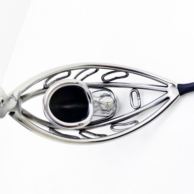Stainless Steel Male Chastity Belt Invisible Strap Penis Cock Cage Bdsm Lock Device Adult Sex Toy For Men - 9