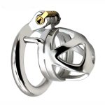 Cock Cage Male Chastity Devices Stainless Steel With Anti-shedding Ring Lockable Sex Toys For Men Penis Lock - 5