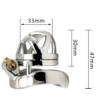 Cock Cage Male Chastity Devices Stainless Steel With Anti-shedding Ring Lockable Sex Toys For Men Penis Lock - 2
