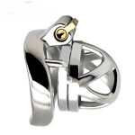 Cock Cage Male Chastity Devices Stainless Steel With Anti-shedding Ring Lockable Sex Toys For Men Penis Lock