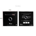 Metal Foreskin Penis Ring Sleeve Delay Ejaculation Cock Rings Sex Toys For Men Phimosis Correction Device 4sizes - 2